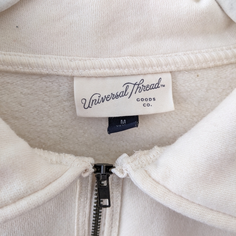 Universal Thread Quarter Zip Color Block Sweatshirt - Picture 4 of 4